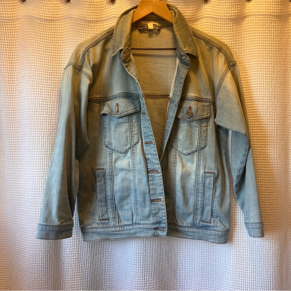 Eileen Fisher Organic Cotton Jean Jacket